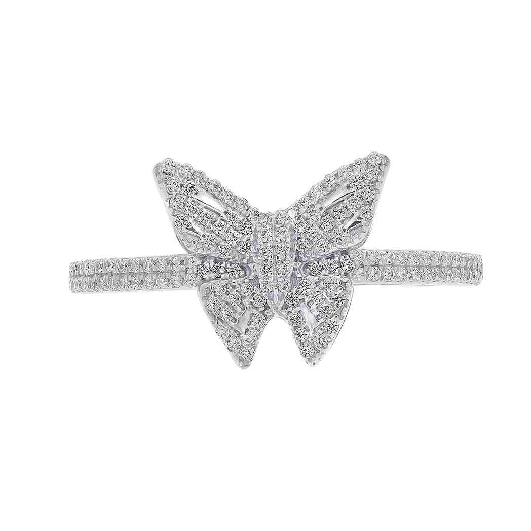 Butterfly Diamond Ring LR12346A